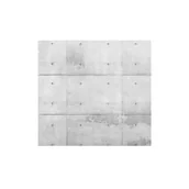 Tapety - Mural Slabs beton architektoniczny 300 x 280 cm delikatna struktura - miniaturka - grafika 1