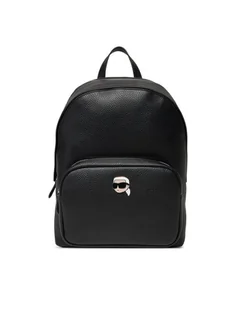 KARL LAGERFELD Plecak A1W30497 Czarny - Plecaki - miniaturka - grafika 1