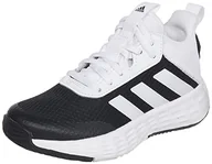Buty dla dziewczynek - adidas Ownthegame 2.0 K, trampki dziecięce, Rdzeń Black Ftwr White Core Black, 35 EU - miniaturka - grafika 1