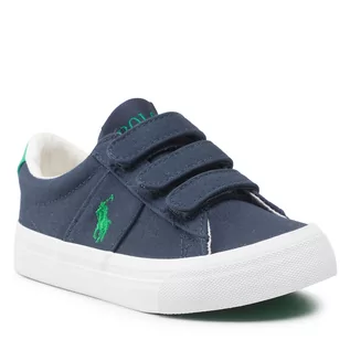 Trampki damskie - Polo Ralph Lauren Tenisówki Sayer Rc Ez RFS11412 S Navy/Green - grafika 1