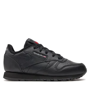 Sneakersy Reebok Classic Leather 50170 Czarny - Buty dla chłopców - miniaturka - grafika 1