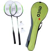 Badminton - Mico Zestaw do badmintona Elite Z0717 - miniaturka - grafika 1