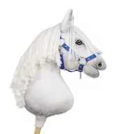 Maskotki i pluszaki - Kantar regulowany dla konia Hobby Horse A3 - niebieski - miniaturka - grafika 1