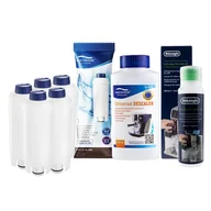 Akcesoria i części do ekspresów do kawy - Zestaw Delonghi - AL-S002 5szt, MultiClean DLSC550, Uniwersalny Odkamieniacz 250ml - miniaturka - grafika 1