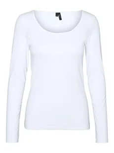 Vero Moda Koszulka w kolorze białym - Koszulki i topy damskie - miniaturka - grafika 1