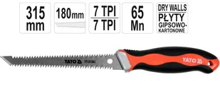 Yato PIŁA 180 MM DO PŁYT G.K YT-31343 ZYSKAJ RABAT 30 ZŁ YT-31343 - Inne urządzenia budowlane - miniaturka - grafika 4