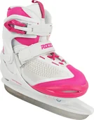 Łyżwy - Roces Łyżwy Moody Ice X biało-różowe 450744 001 30-35 - miniaturka - grafika 1