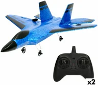 Zabawki zdalnie sterowane - Helikopter Zdalnie Sterowany Colorbaby 2 Sztuk - miniaturka - grafika 1