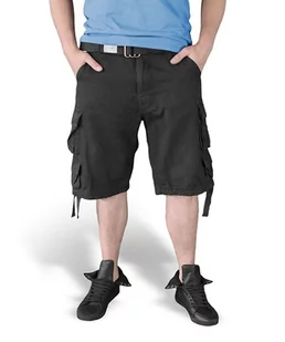 Surplus Szorty Division Czarne - Czarny - L - Spodenki damskie - miniaturka - grafika 1