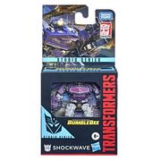 Figurki dla dzieci - Transformers Seria Studio Core Core Bumblebee Shockwave figurka akcji, nadaje się od 8 lat, rozmiar 8,5 cm F3139 - miniaturka - grafika 1