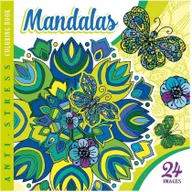 Literatura popularno naukowa dla młodzieży - Kolorowanka antystresowa Mandalas - miniaturka - grafika 1
