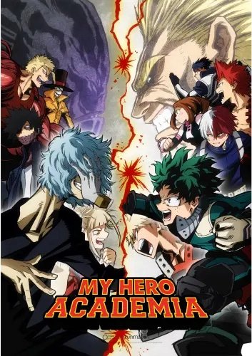 Plakat Anime My Hero Academia bnha_012 A2 (custom)