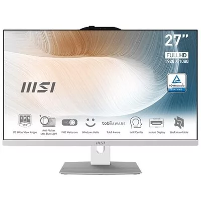 Komputer MSI Modern AM272P 12M-022EU 27" IPS i5-1240P 8GB RAM 512GB SSD Windows 11 Professional | Bezpłatny transport