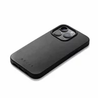 Etui i futerały do telefonów - Mujjo Full Leather Case etui skórzane do iPhone 14 Pro Max kompatybilne z MagSafe black - miniaturka - grafika 1