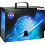Teczki i skoroszyty - Starpak Teczka z rączką A4 NASA 493170 - miniaturka - grafika 1