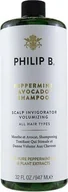 Szampony do włosów - Philip B. Peppermint & Avocado Shampoo 947 ml - miniaturka - grafika 1
