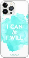 Etui i futerały do telefonów - Etui do Apple IPHONE 6/6S Positive vibes 001 Babaco Nadruk pełny Biały - miniaturka - grafika 1