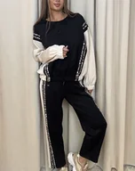 Komplety damskie - Wiskozowy komplet dresowy Nero - miniaturka - grafika 1