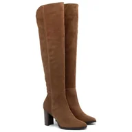 Kozaki damskie - Kozaki damskie Ryłko C8XW2_T_M_2TAF BROWN R.36 - miniaturka - grafika 1