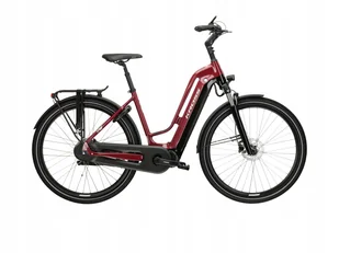 Miejski rower elektryczny KROSS SENTIO HYBRID 6.0 rozmiar M Czerwony - Rowery elektryczne - miniaturka - grafika 1