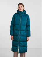 Kurtki damskie - YAS Kurtka puchowa 26023635 Turkusowy Regular Fit - miniaturka - grafika 1