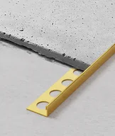 Listwy i profile - 270x2x1,25 cm SM - (złoty połysk) - stalowa listwa dekoracyjna J [GTU_08] - miniaturka - grafika 1