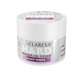 Żele do paznokci - Claresa Hard & Easy żel budujący Milky White 45 g - miniaturka - grafika 1