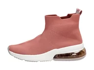 Sneakersy damskie - xti Różowe sportowe buty damskie XTI 49958 NUDE - xti - miniaturka - grafika 1