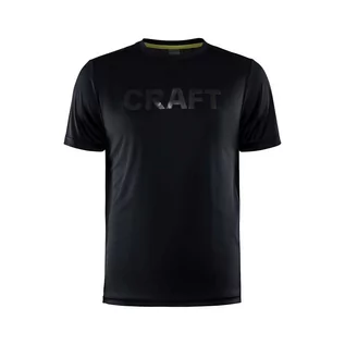 Koszulki sportowe męskie - Męska Koszulka CRAFT CORE CHARGE SS TEE M 1910664-999000 – Czarny - grafika 1