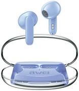 Słuchawki - Awei T85 ENC TWS niebieskie - miniaturka - grafika 1