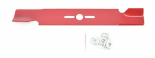Nóż do kosiarki 45cm z wyrzutem i adapterami silver - Akcesoria do kos i kosiarek - miniaturka - grafika 1