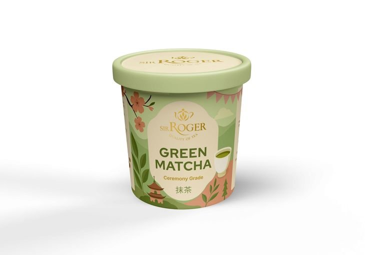 Herbata Green Tea Matcha 40g Sir Roger