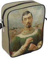 Torebki damskie - Torba Listonoszka Hamlet polski - Portret Aleksandra Wielopolskiego Jacek Malczewski - miniaturka - grafika 1