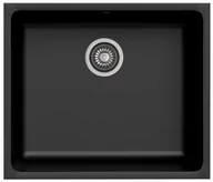 Zlewozmywaki - Kernau Zlewozmywak KGSU 60 1B Deep Black - miniaturka - grafika 1