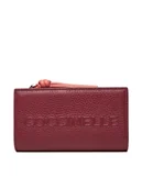 Portfele - Coccinelle Duży Portfel Damski Coccinellemyrtha Maxi Log E2 QBB 11 F1 01 Bordowy - miniaturka - grafika 1