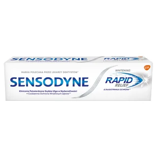 Sensodyne - Rapid Reliefe Pasta do zębów wrażliwych - Pasty do zębów - miniaturka - grafika 1