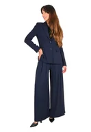 Spodnie damskie - Pantaloni ampi a vita alta Donna Imperial - miniaturka - grafika 1