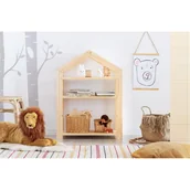 Półki i regały dla dzieci - Dziecięca półka z drewna sosnowego Adeko Stela, 40x60 cm - miniaturka - grafika 1
