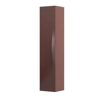 Słupek łazienkowy Oristo Skagen Uni 35x160x32 cm czerwony mat OR49-SB1D-35-19 - Szafki łazienkowe - miniaturka - grafika 1