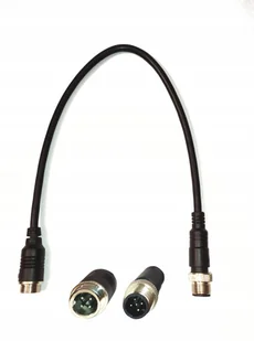 Redukcja do kamer Fendt DAC-044 5-PIN/4-PIN - Kamery cofania - miniaturka - grafika 1