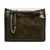 Torebki damskie - LAUREN RALPH LAUREN Shopperka | zamsz - miniaturka - grafika 1