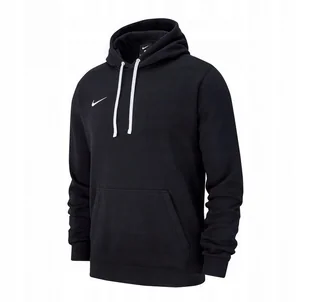 Nike, Bluza sportowa męska, Hoodie PO FLC TM Club 19, czarny, rozmiar S - Piłka nożna - miniaturka - grafika 1