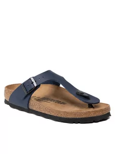 Klapki i japonki damskie - Birkenstock Japonki Gizeh Bs 0143623 Granatowy - grafika 1