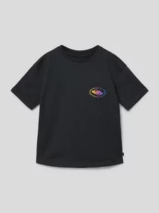 T-shirt z nadrukiem z logo - Koszulki dla chłopców - miniaturka - grafika 1