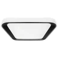 Oprawy, klosze i abażury - Eko-Light Plafon Qudero z pilotem 50 cm czarny 7000 lm LED - miniaturka - grafika 1
