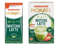 Kawa - Matcha latte o smaku truskawkowym Mokate Napój Kawowy 6 szt - miniaturka - grafika 1