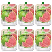 Koncentraty warzywne, przeciery - Zestaw 6 x Mus Przecier Purena GUAWA Wege - miniaturka - grafika 1