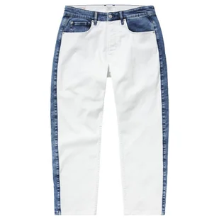 Spodnie Pepe Jeans Callen Mix z lampasami-W34 - Spodnie damskie - miniaturka - grafika 1
