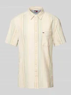 Koszule męskie - Koszula casualowa o kroju regular fit z czystej bawełny - miniaturka - grafika 1