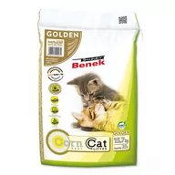 Żwirek dla kotów - Benek Super CORNCat Golden Bezzapachowy żwirek dla kota - 25 l (ok. 15,7 kg) - miniaturka - grafika 1
